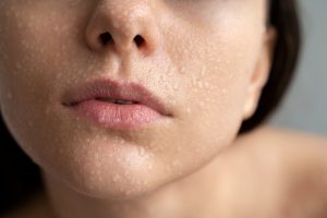Hidratación y cuidado antiedad facial